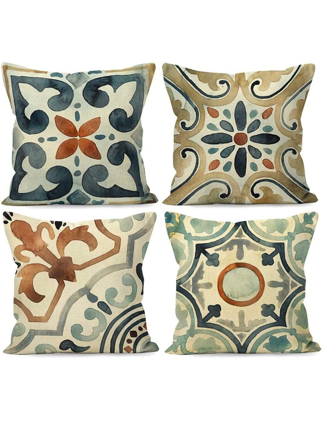 Floral Watercolor Pillow covers