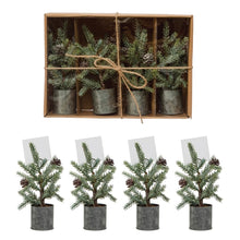 Load image into Gallery viewer, Pine Tree Place Card Holders
