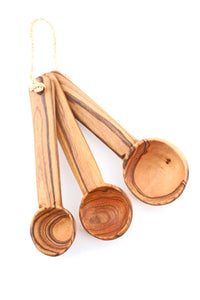 Wild Olive Wood Measuring Spoons