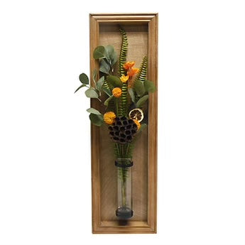 Lotus Pod Vase Wall Decor