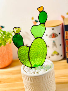 Stained Glass Prickly Pear Cactus