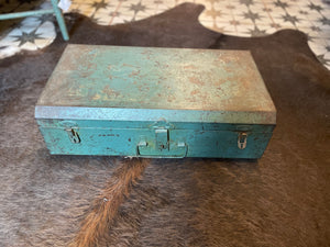 Vintage Iron Suitcase-Large