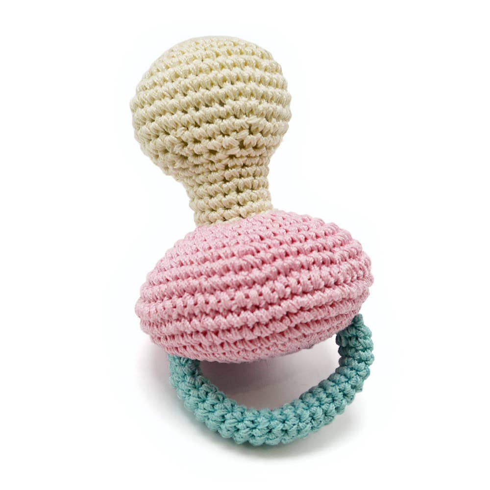 Crochet Pacifier Toy