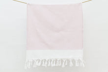 Load image into Gallery viewer, Turkish Hand Towel- Pink Stripe