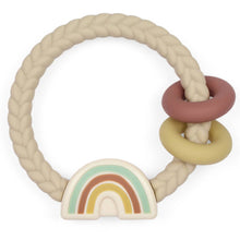Load image into Gallery viewer, Silicone Ring Teether/Rattles
