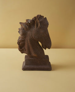 Rustic Ceramic Horse Bust