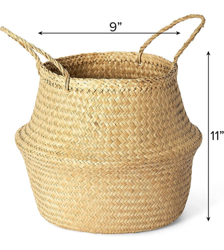 Seagrass Belly Basket
