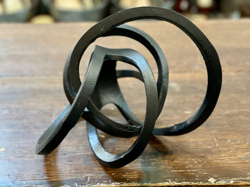 Metal Tangle Sculpture