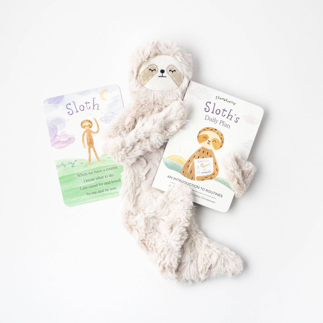 Sloth Snuggler + Intro Book