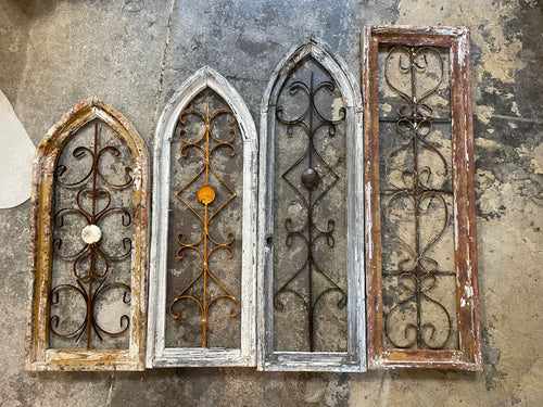 Rustic Cathedral Window