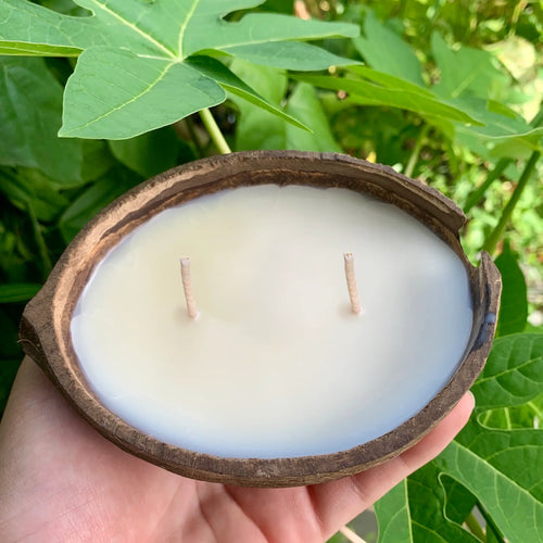 Coconut Shell Candle