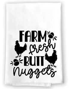 Farm Fresh Nuggets Dish Towel