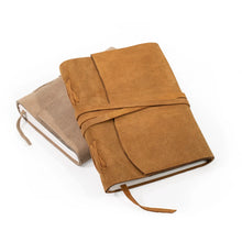 Load image into Gallery viewer, Suede Leather Bound Journal