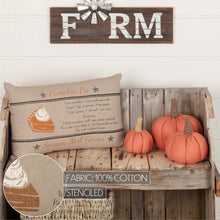 Load image into Gallery viewer, Pumpkin Pie Recipe Kidney Pillow