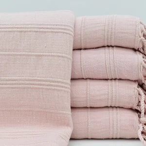 Turkish Bath Towel-Stonewashed Pink