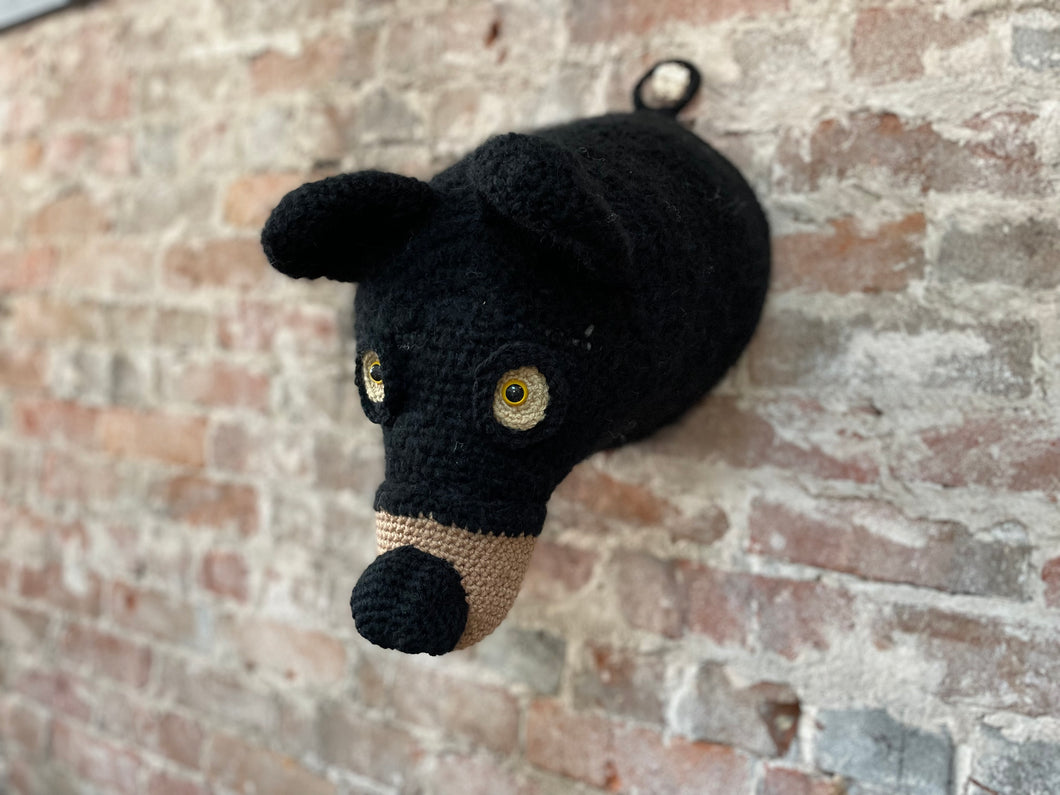 Knitted Bear Mount