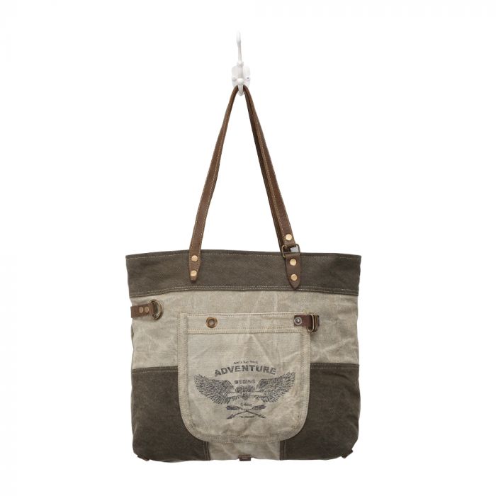Adventure Begins Canvas Tote Bag