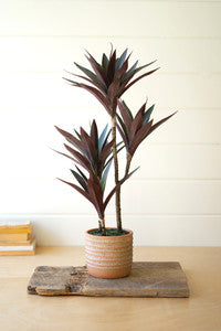 Artificial Yucca Plant in Pot