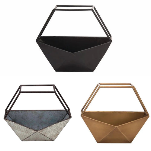 Geo Metal Planter