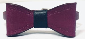 Purple Bow & Collar - Black & White Interiors