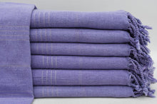 Load image into Gallery viewer, Turkish Bath Towel- Violet