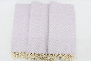 Turkish Bath Towel- Lavender Diamond