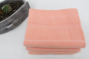 Turkish Bath Towel- Peach