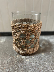 Rattan Sleeve Vase