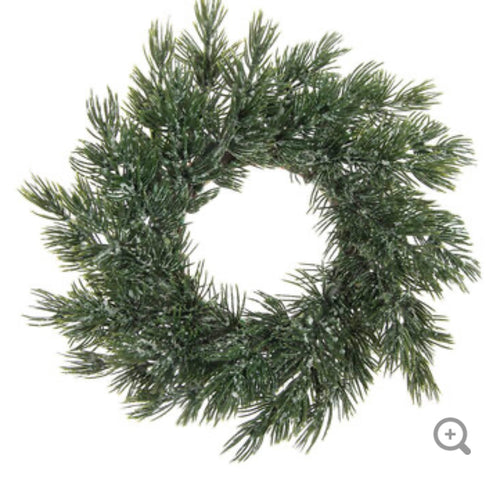 Snowy Pine Wreath