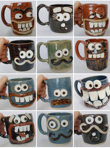 Funny Face Mugs