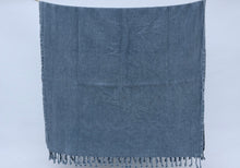 Load image into Gallery viewer, Turkish Bath Towel-Stonewashed Blue