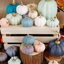 Load image into Gallery viewer, Color/Gold Foam Pumpkins