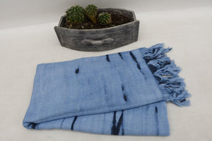 Turkish Bath Towel-Indigo Tie Dye