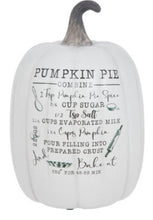 Load image into Gallery viewer, Pumpkin Pie Recipe Pumpkin