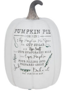Pumpkin Pie Recipe Pumpkin