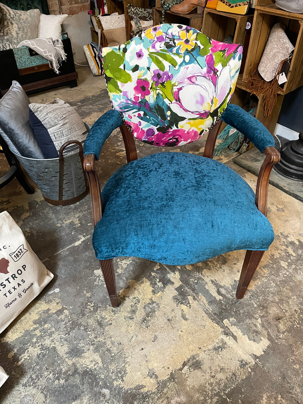 Antique Sweetheart Chair