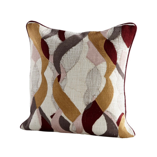 Multi Color Ribbon Pillow Cover