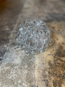 Glass Bubble Orb Vase