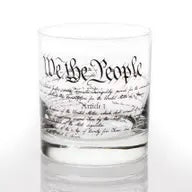 We the People Whiskey Glass
