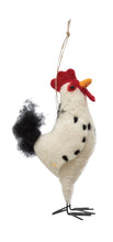 Load image into Gallery viewer, Felt Chicken Ornaments