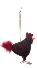 Load image into Gallery viewer, Felt Chicken Ornaments