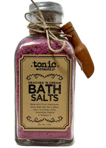 PEACHES 'N CREAM BATH SALTS