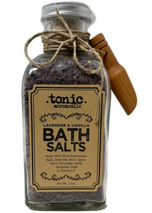 LAVENDER AND VANILLA BATH SALTS