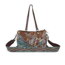 Load image into Gallery viewer, TURQUOISE STARS CONCEALED BAG