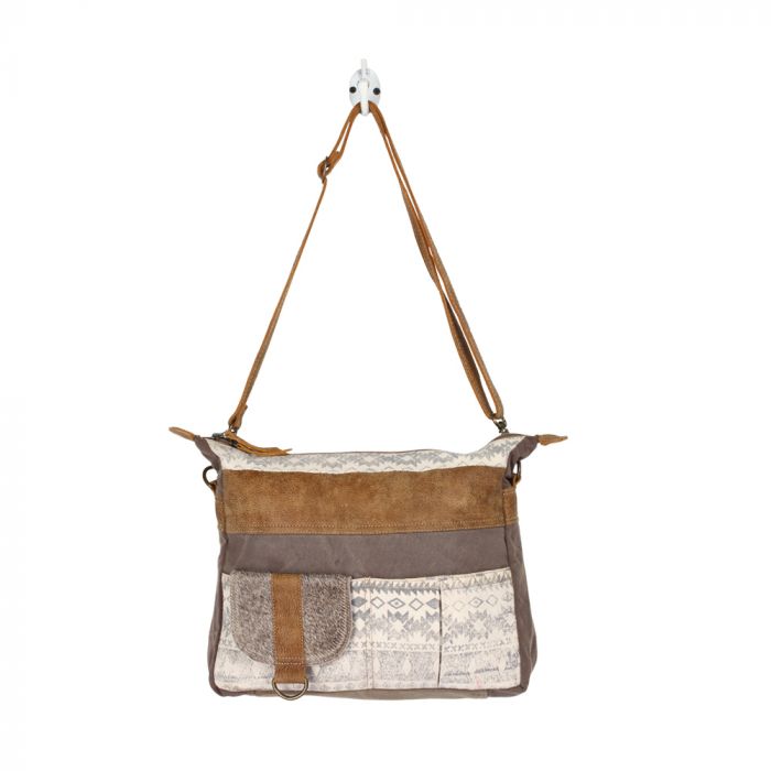 TRIBE STRIP SHOULDER BAG