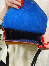 Load image into Gallery viewer, Talia Leather and Hair On Hide Crossbody