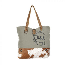 Load image into Gallery viewer, Usa Stamp Tote Bag