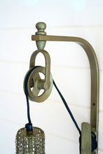 Load image into Gallery viewer, Antique Brass Pulley Wall Lamp-Set of 2
