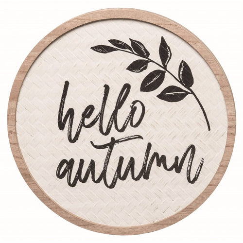Hello Autumn Wall Art