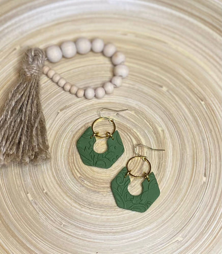 Olivia Clay Earring
